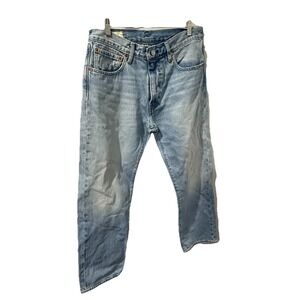 Levi's Men's 555 Relaxed Straight Jeans Light Wash W32 L30 F